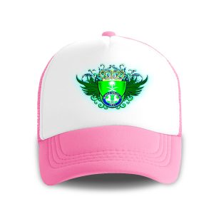 قبعة شبكية بحافة منحنية مخصصة لنادي الأهلي