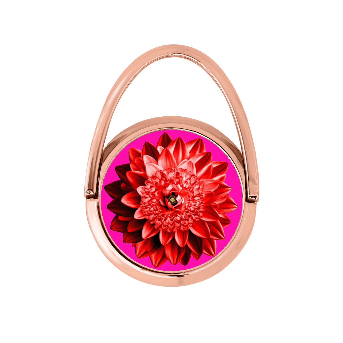 حامل دائري للهاتف الجوال زهرة ماكرو سريالية - الصورة 9