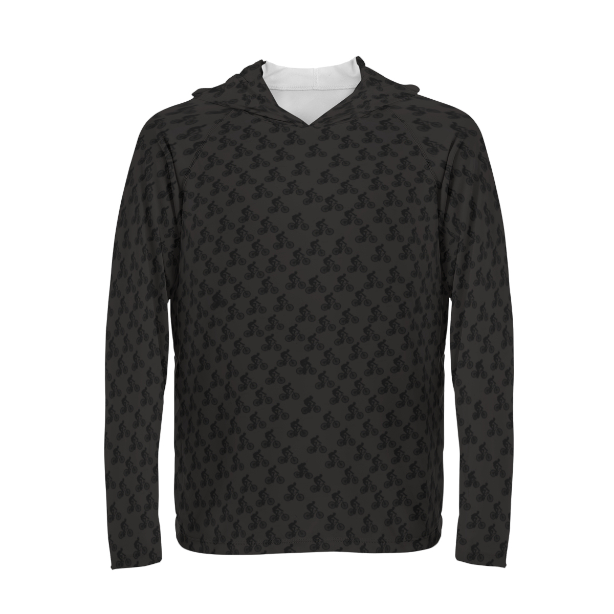 هودي رجالي مطبوع لمحبي الدراجات بأكمام طويلة وغطاء رأس - الصورة 8