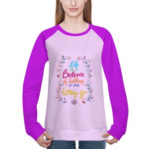 سويت شيرت بأكمام طويلة نسائي