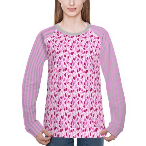 سويت شيرت نسائي بأكمام طويلة