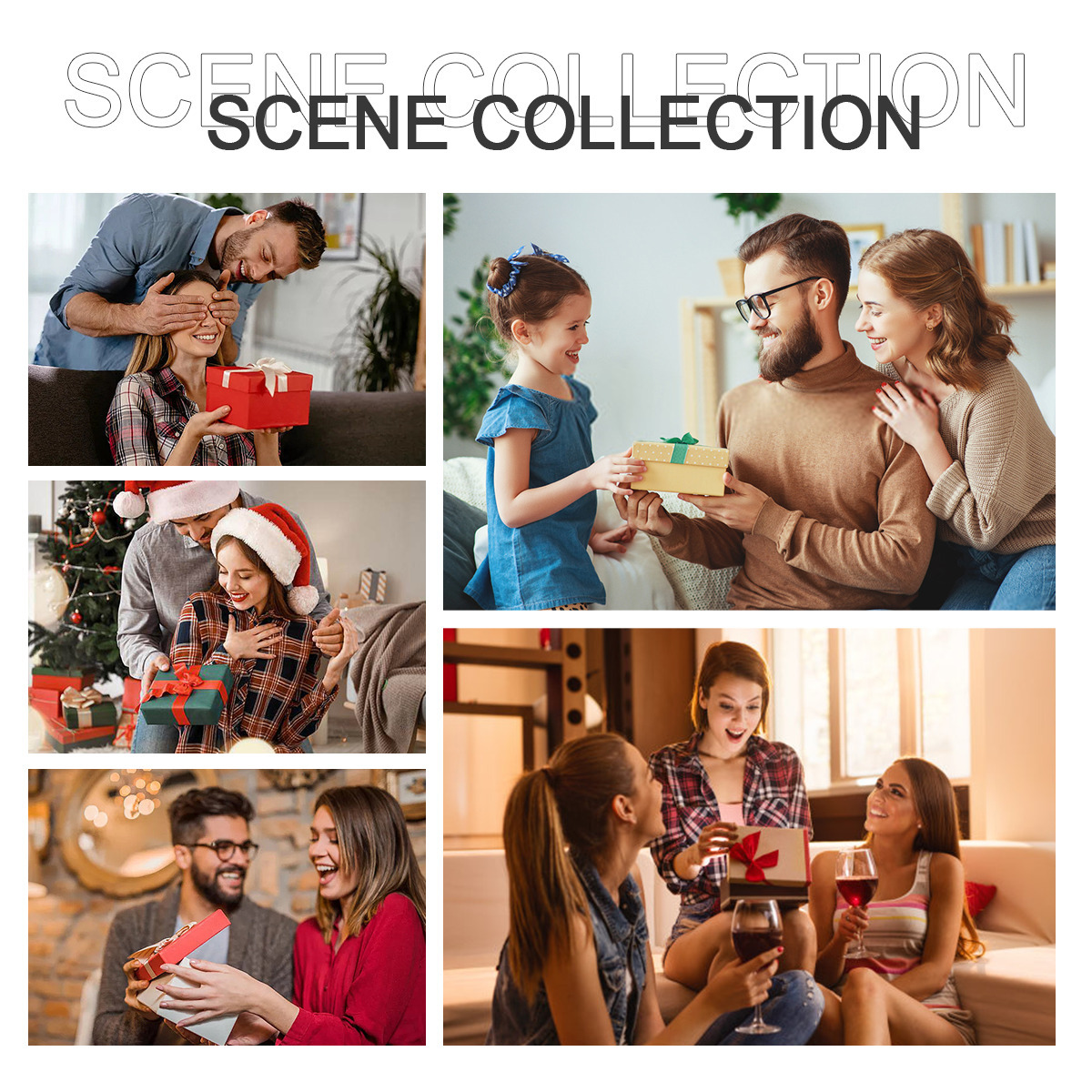 حامل للهاتف الجوال من المعدن هدية عيد ميلاد - الصورة 6