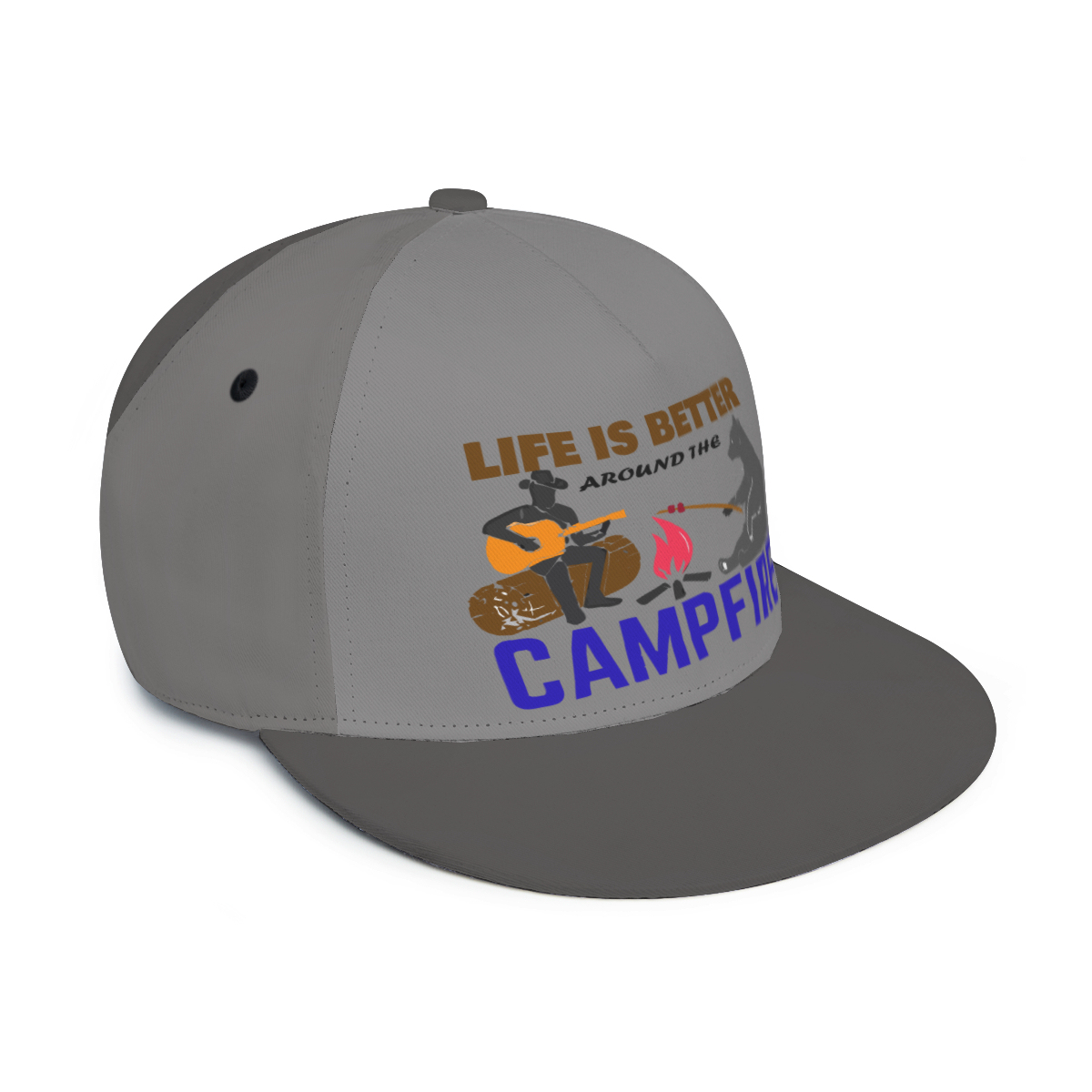 قبعة بحافة مسطحة كاملة العرض ، بوليستر - الصورة 3