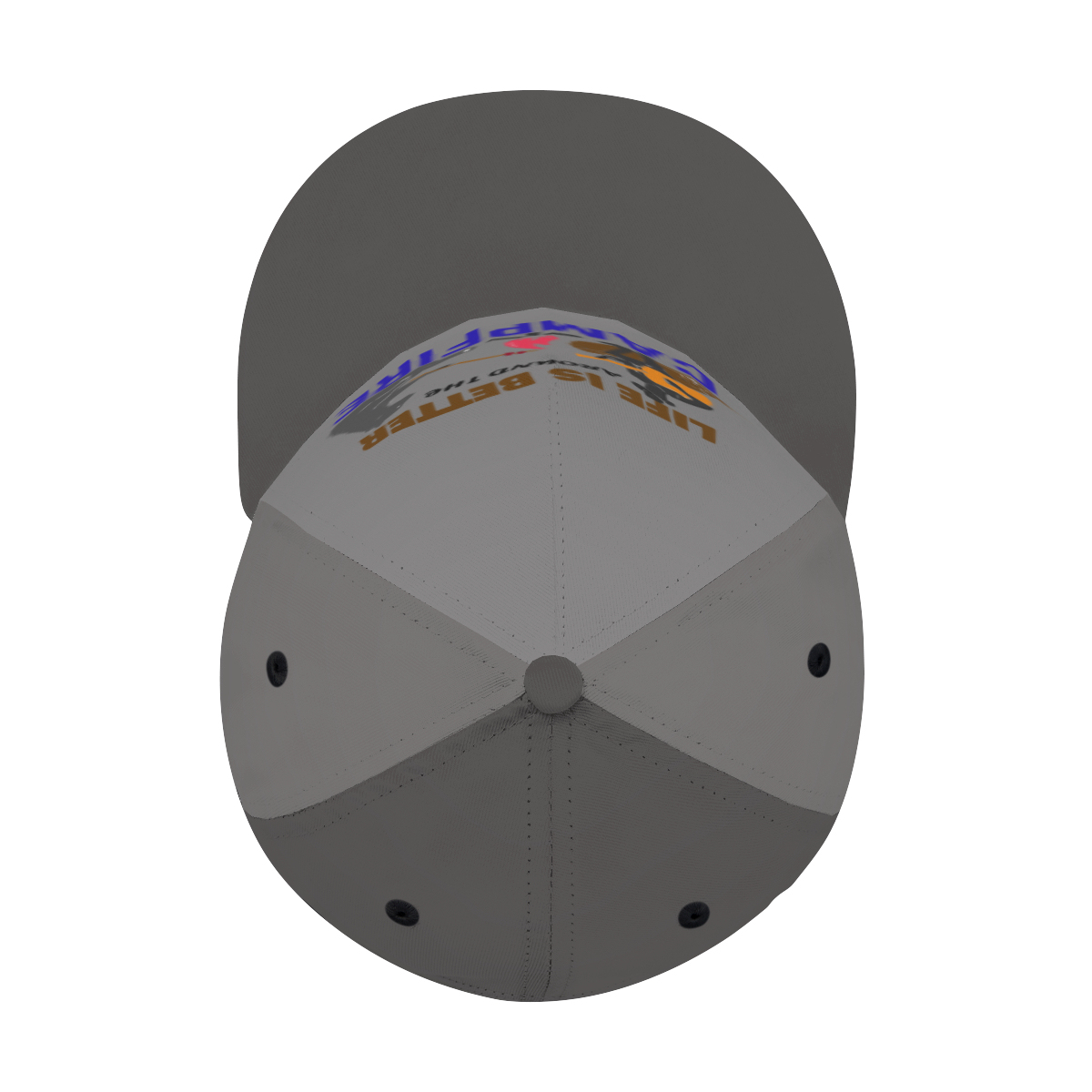 قبعة بحافة مسطحة كاملة العرض ، بوليستر - الصورة 6